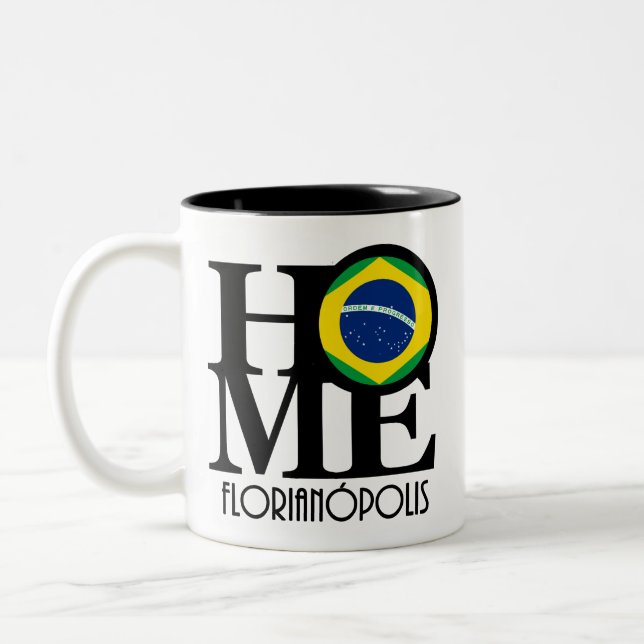 ZUHAUSE Florianópolis Zweifarbige Tasse (Links)