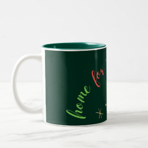 "Zuhause for the Holidays" Tasse für Spezialwälder
