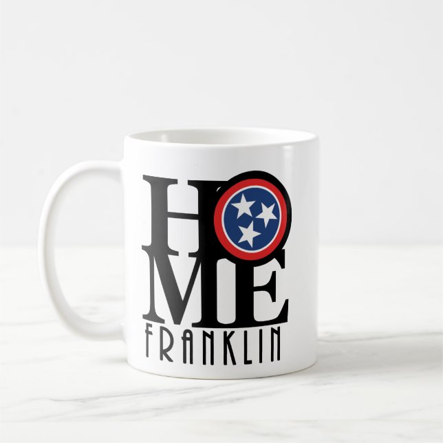 ZUHAUSE Franklin Tennessee 11oz Kaffeetasse (Links)