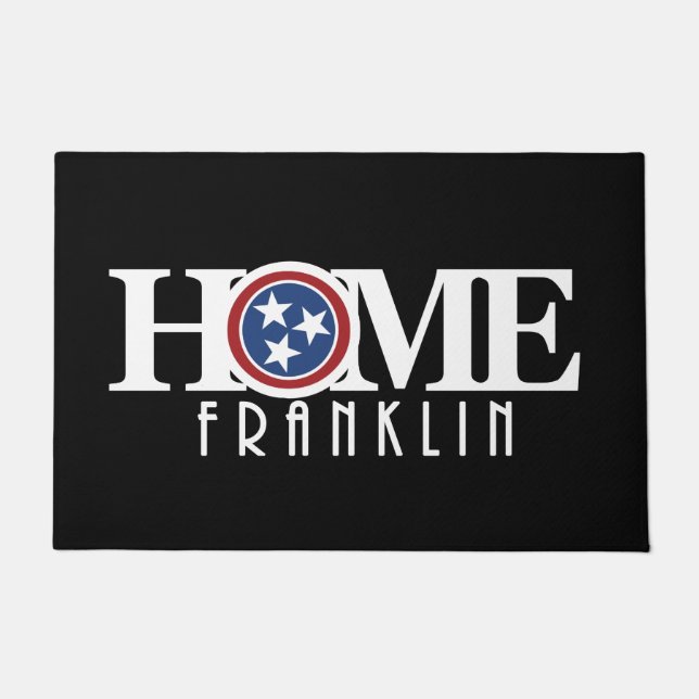ZUHAUSE Franklin Tennessee Fußmatte (Vorderseite)