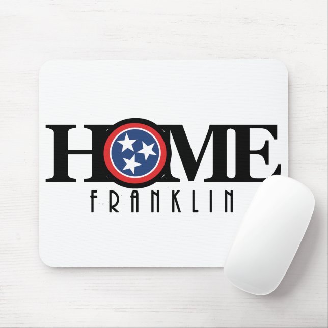 ZUHAUSE Franklin Tennessee Mousepad (Mit Mouse)