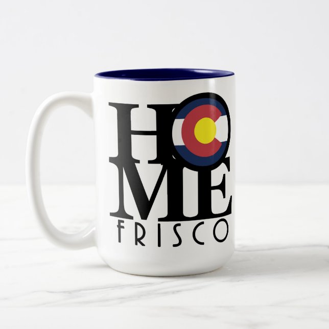 ZUHAUSE Frisco Colorado 15oz Zweifarbige Tasse (Links)