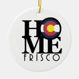 ZUHAUSE Frisco Colorado Keramik Ornament