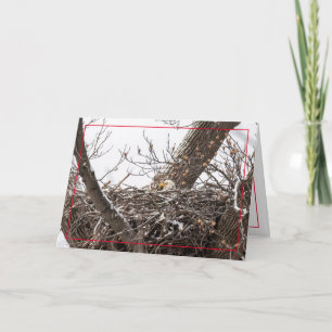 Zuhause für den Urlaub Feiertagskarte