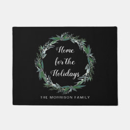 Zuhause für den Weihnachtsmann-Familiennamen Fußmatte