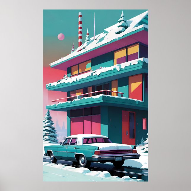 Zuhause für Feiertage - Ken Gage Art Poster (Vorne)