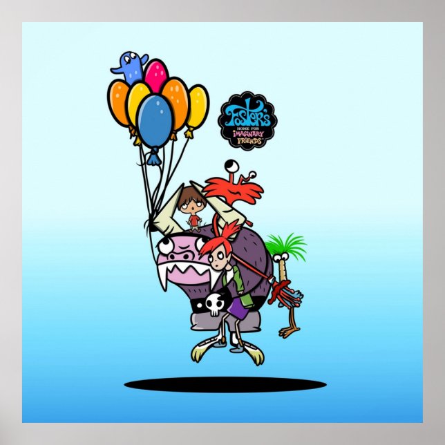 Zuhause für Imaginäre Freunde Poster (Vorne)