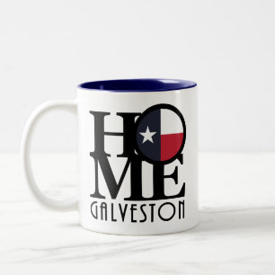 ZUHAUSE Galveston Texas 11oz Tasse