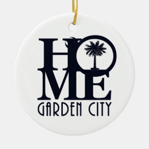 ZUHAUSE Garden City Keramik Ornament