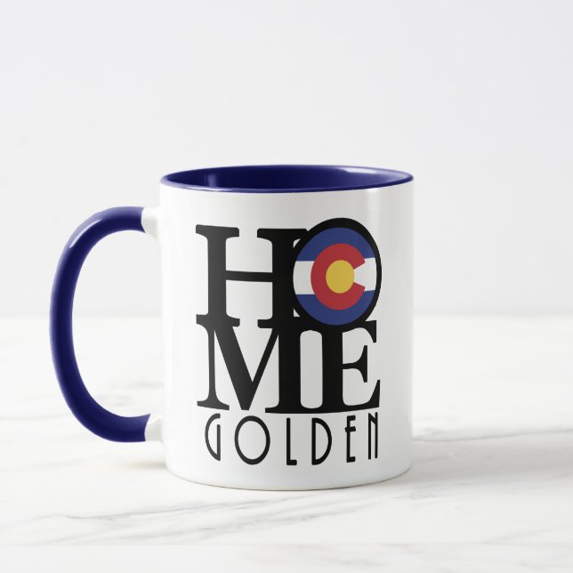ZUHAUSE Golden CO Tasse (Links)