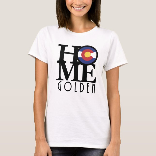ZUHAUSE Golden Colorado T-Shirt (Vorderseite)