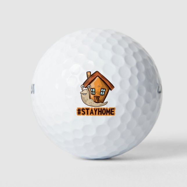 Zuhause Golfball (Vorderseite)