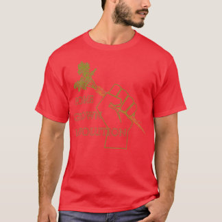 Zuhause Grown revolution Fist der Solidarität T-Shirt