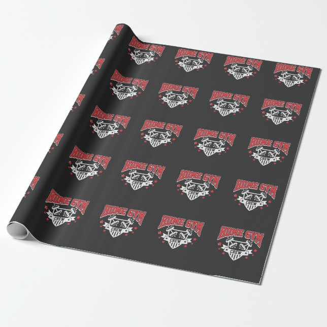 Zuhause Gymnastik Crew Weightheben Dumbell Lifting Geschenkpapier (Ungerollt)