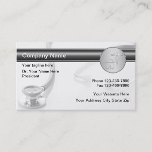 Zuhause Health Business Cards Visitenkarte