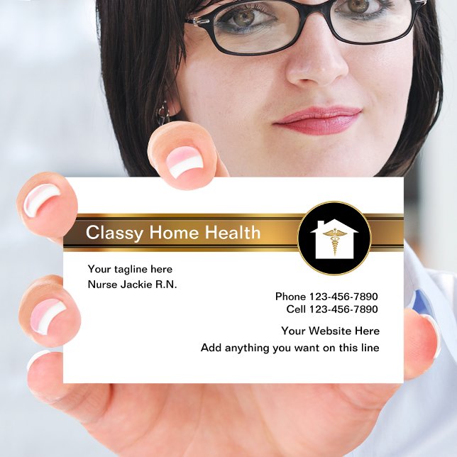 Zuhause Health Medical Business Cards Visitenkarte (Von Creator hochgeladen)
