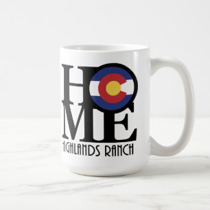 ZUHAUSE Highlands Ranch Colorado 15oz Kaffeetasse