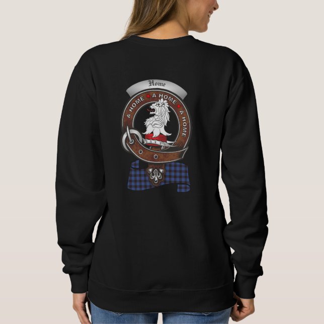 Zuhause/Hume Clan Abzeichen Frauen Sweatshirt (Rückseite)