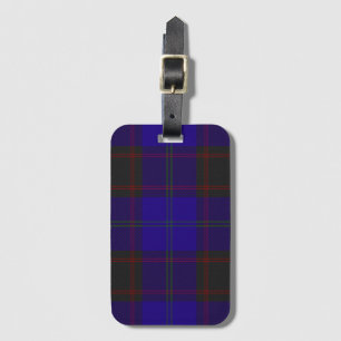 Zuhause (Hume) Clan Scottish Tartan Kariert Gepäckanhänger