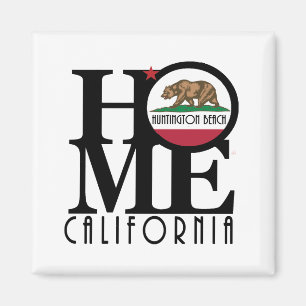 ZUHAUSE Huntington Beach California Magnet