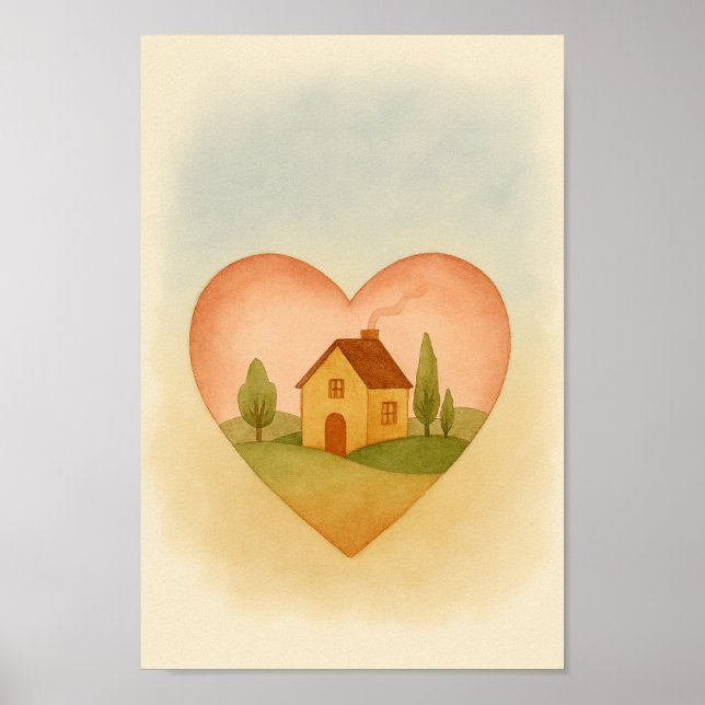 Zuhause im Herzen Poster (Vorne)
