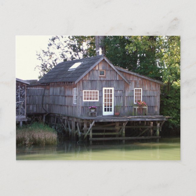 Zuhause in Finn Slough Postkarte (Vorderseite)
