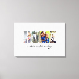 ZUHAUSE in Ihren Fotos Leinwanddruck