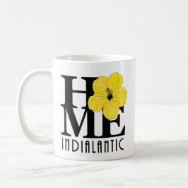 ZUHAUSE Indialantischer Gelber Hibiskus 11oz Kaffeetasse