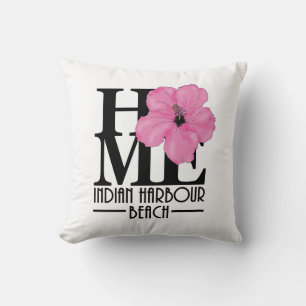 ZUHAUSE Indian Harbour Beach Pink Kissen