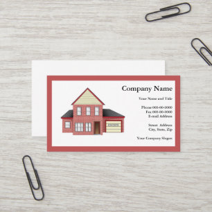 Zuhause Inspector Business Card Visitenkarte