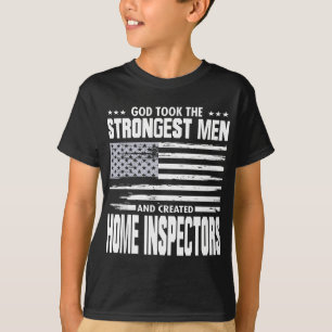 Zuhause Inspektor Inspection Gewerkschaft Proud T-Shirt