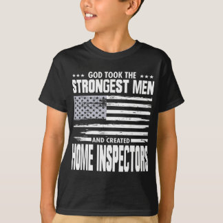 Zuhause Inspektor Inspection Gewerkschaft Proud T-Shirt
