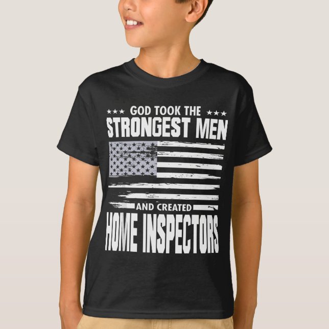 Zuhause Inspektor Inspection Gewerkschaft Proud T-Shirt (Vorderseite)