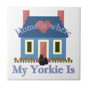 Zuhause is Yorkshire Terrier Fliese
