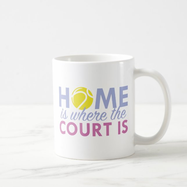 Zuhause ist der Gerichtsstand Kaffeetasse (Rechts)