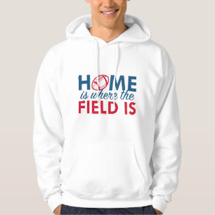 Zuhause ist dort, wo das Feld ist Hoodie