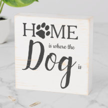 Zuhause ist dort, wo der Hund ist