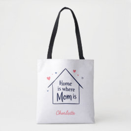 Zuhause ist dort, wo Mama ist | Liebe der Minimali Tasche