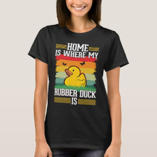 Zuhause ist dort, wo meine Gummiherde aus Gummi is T-Shirt