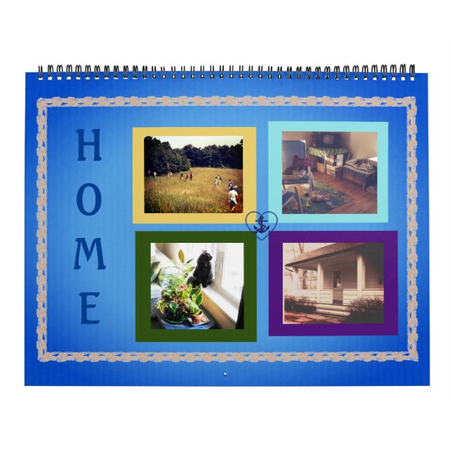 "Zuhause ist" Kalender (Titelbild)