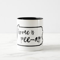 Zuhause ist Pee-Ay Pennsylvania