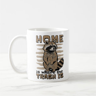 ZUHAUSE IST, WO DIE SPRACHE IST KAFFEETASSE