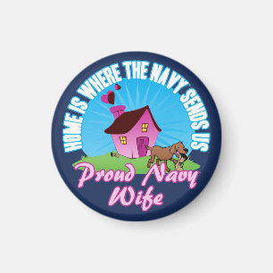 Zuhause ist wo… magnet