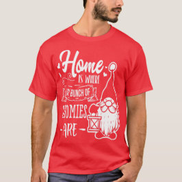 Zuhause ist, wo meine Gnomen sind - Niedliche Gnom T-Shirt