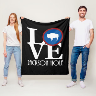 ZUHAUSE Jackson Hole Wyoming Fleecedecke