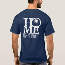 ZUHAUSE James Island (Back Print) T-Shirt