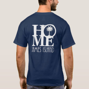 ZUHAUSE James Island (Back Print) T-Shirt