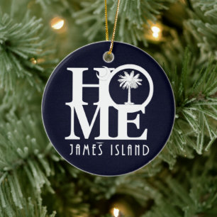ZUHAUSE James Island Keramik Ornament
