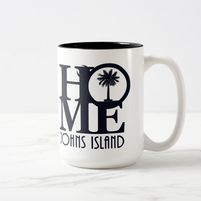ZUHAUSE Johns Island SC 15oz Zweifarbige Tasse (Rechts)
