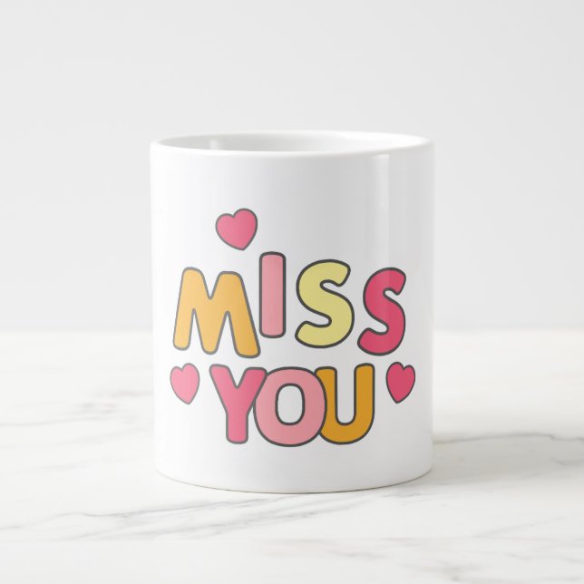 Zuhause Jumbo-Tasse (Vorderseite)